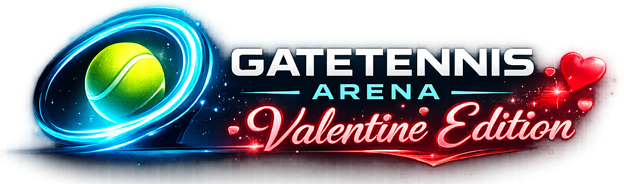 GateTennis Arena Valentine logo